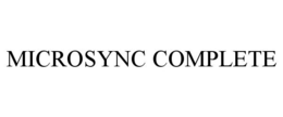 MICROSYNC COMPLETE