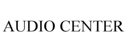AUDIO CENTER