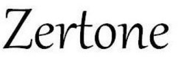ZERTONE