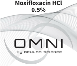 MOXIFLOXACIN HCL 0.5% OMNI BY OCULAR SCIENCE