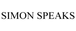 SIMON SPEAKS