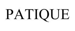 PATIQUE