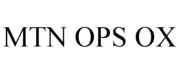 MTN OPS OX