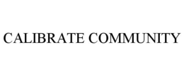 CALIBRATE COMMUNITY