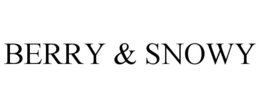 BERRY & SNOWY