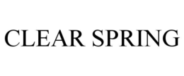CLEAR SPRING