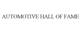AUTOMOTIVE HALL OF FAME