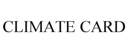 CLIMATE CARD