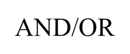 AND/OR