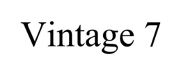 VINTAGE 7