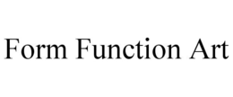 FORM FUNCTION ART