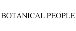 BOTANICAL PEOPLE