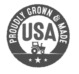 PROUDLY GROWN & MADE USA