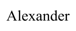 ALEXANDER