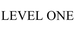 LEVEL ONE