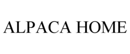 ALPACA HOME