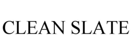 CLEAN SLATE