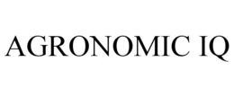 AGRONOMIC IQ