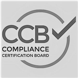 CCB COMPLIANCE CERTIFICATION BOARD