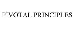 PIVOTAL PRINCIPLES