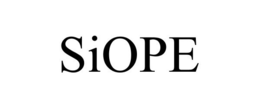 SIOPE