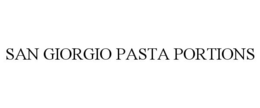 SAN GIORGIO PASTA PORTIONS