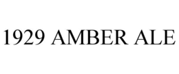 1929 AMBER ALE