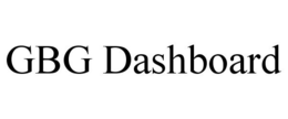 GBG DASHBOARD