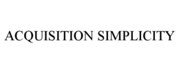 ACQUISITION SIMPLICITY