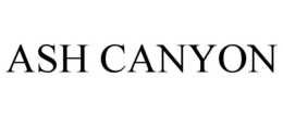 ASH CANYON