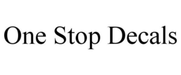 ONE STOP DECALS