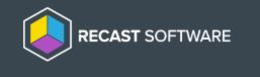 RECAST SOFTWARE