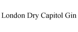 LONDON DRY CAPITOL GIN