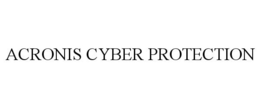 ACRONIS CYBER PROTECTION