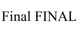 FINAL FINAL