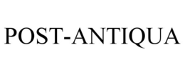 POST-ANTIQUA
