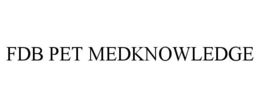 FDB PET MEDKNOWLEDGE