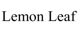 LEMON LEAF