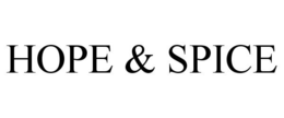 HOPE & SPICE
