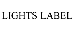 LIGHTS LABEL