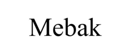 MEBAK