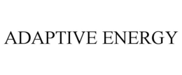 ADAPTIVE ENERGY