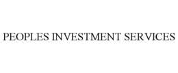 PEOPLES INVESTMENT SERVICES