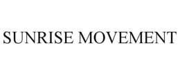 SUNRISE MOVEMENT