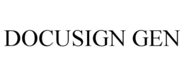 DOCUSIGN GEN