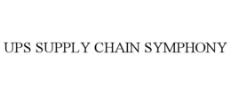 UPS SUPPLY CHAIN SYMPHONY