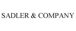 SADLER & COMPANY