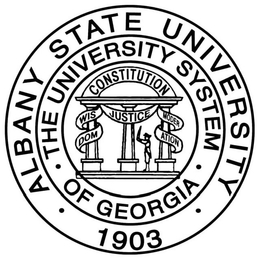 ALBANY STATE UNIVERSITY 1903 THE UNIVERSITY SYSTEM OF GEORGIA CONSTITUTION WISDOM JUSTICE MODERATION
