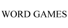 WORD GAMES