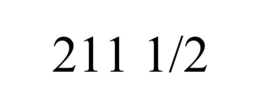 211 1/2